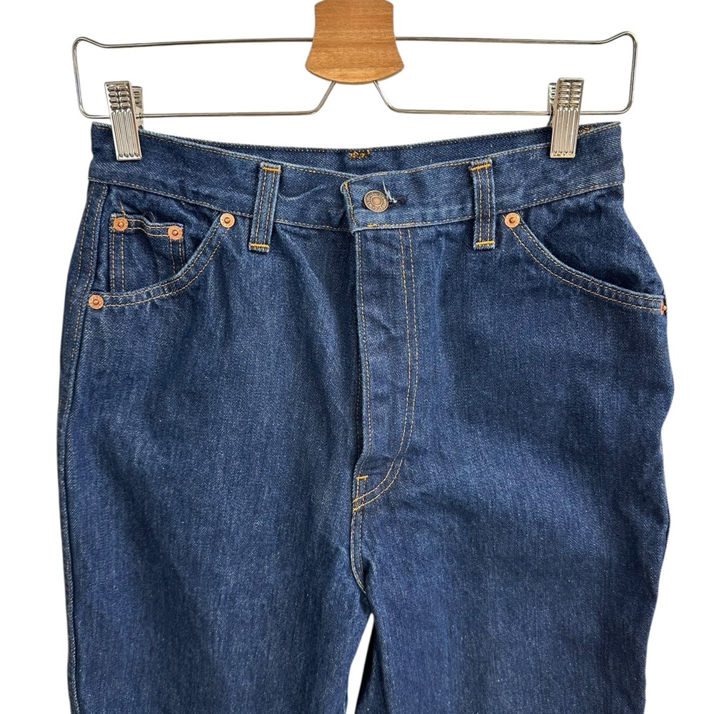 Vintage Big E Levi Strauss 1977-1980
Juniors Sz 15 Bootcut Jeans High
Waist - Picture 4 of 7